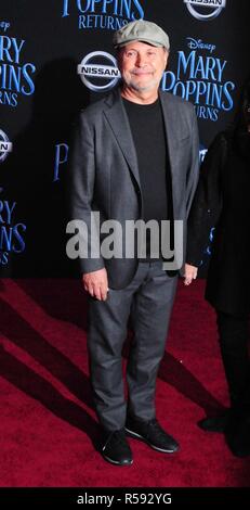 Hollywood, California, USA. 29th November, 2018. Actor/comedian Billy Crystal attends the World Premiere of Disney's' 'Mary Poppins Returns' on November 29, 2018 at the Dolby Theatre in Hollywood, California. Photo by Barry King/Alamy Live News Stock Photo