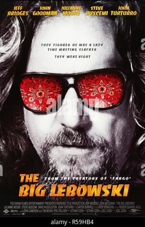 The Big Lebowski - Original Movie Poster Stock Photo