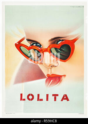 Lolita - Original Movie Poster Stock Photo - Alamy