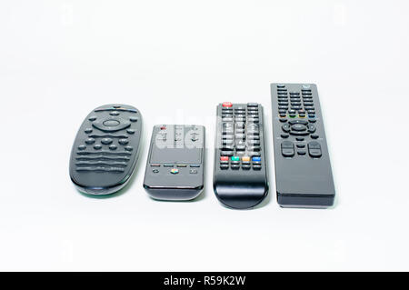 Remote control on a white background Stock Photo
