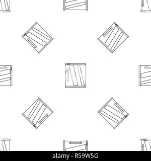 Mini refrigerator pattern seamless vector repeat geometric for any web design Stock Vector