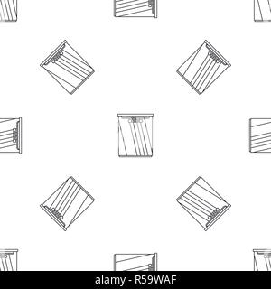 Freezer pattern seamless vector repeat geometric for any web design Stock Vector