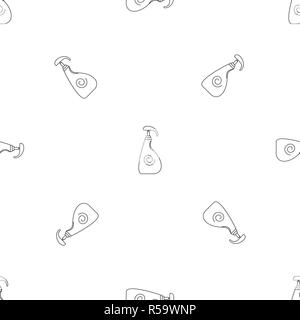 Sunscreen dispenser pattern seamless vector repeat geometric for any web design Stock Vector