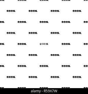 Train with cargo pattern seamless vector repeat geometric for any web design Stock Vector