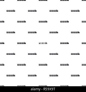 Express train pattern seamless vector repeat geometric for any web design Stock Vector