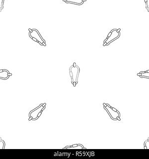 Carabine pattern seamless vector repeat geometric for any web design Stock Vector