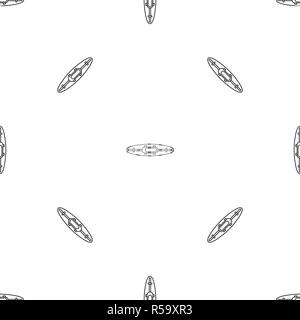 Canoe pattern seamless vector repeat geometric for any web design Stock Vector