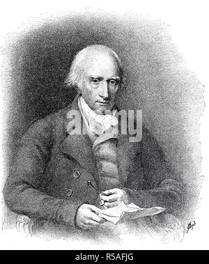 Warren Hastings, 6 December 1732, 22 August 1818, an English statesman, 1880, woodcut, England Stock Photo