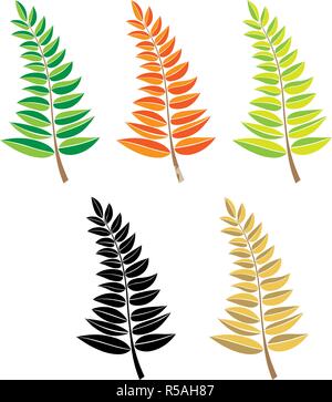 branches with leaves isolated icon Stock Vector Image & Art - Alamy