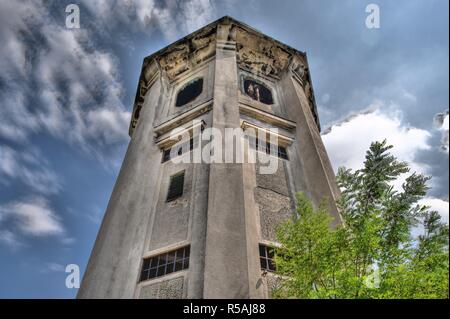 Niederösterreich, Berndorf, Wasserturm - Lower Austria, Berndorf, Water Tower Stock Photo