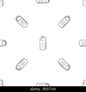 Sleeping bag pattern seamless vector repeat geometric for any web design Stock Vector