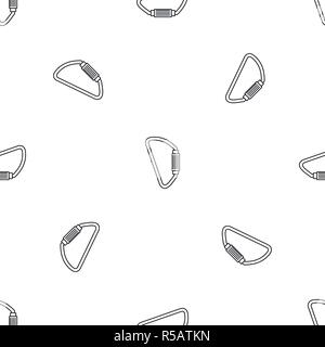 Carabine pattern seamless vector repeat geometric for any web design Stock Vector