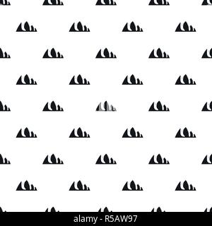 Rock climbing pattern seamless vector repeat geometric for any web design Stock Vector