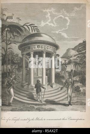 View of a temple erected by the Blacks to commemorate their ...