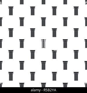 Architectural column pattern seamless vector repeat geometric for any web design Stock Vector