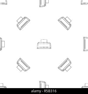 Digital printer pattern seamless vector repeat geometric for any web design Stock Vector