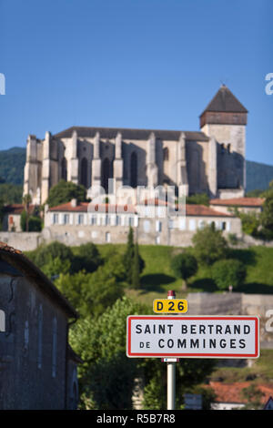 St Bertrand De Comminges, Haute-Garonne, Pyrenees, France Stock Photo