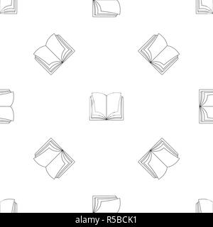Schoolbook pattern seamless vector repeat geometric for any web design Stock Vector