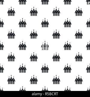 Asking teamwork pattern seamless vector repeat geometric for any web design Stock Vector