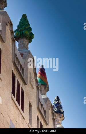 Palau Guell, Barcelona, Spain Stock Photo