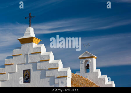 Spain, Andalucia Region, Cadiz Province, Sherry Triangle Area, Sanlucar de Barrameda, Capilla de Nuestra Senora de Carmen chapel Stock Photo
