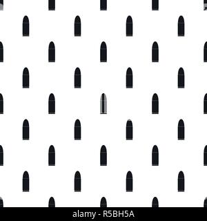 Pistol pattern seamless vector repeat geometric for any web design Stock Vector