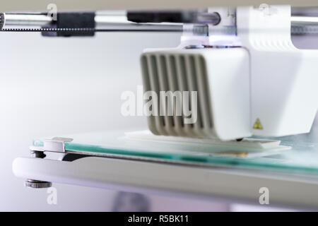 3d printer in action Stock Photo
