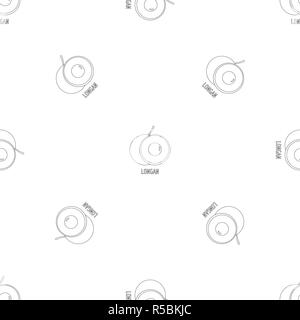 Longan pattern seamless vector repeat geometric for any web design Stock Vector