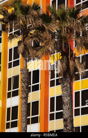 Israel, Tel Aviv, beachfront, Dan Tel Aviv Hotel Stock Photo