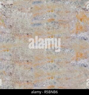 Close up of slab of raw light marble. Seamless square background, tile ready. Stock Photo