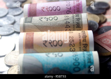 five hundred rupees nobody Stock Photo