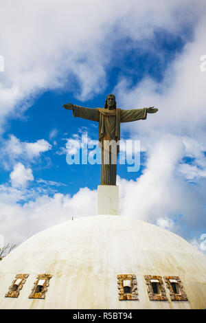 Dominican Republic, Puerto Plata, Mount Isabel de Torres, Christ the Redeemer statue Stock Photo