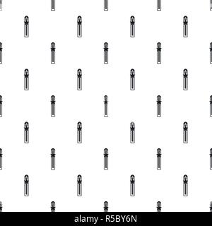 Closed zip pattern seamless vector repeat geometric for any web design Stock Vector