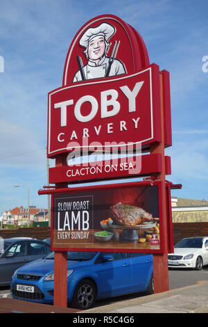 Toby Carvery restaurant, Clacton-on-Sea, Essex, England, UK Stock Photo