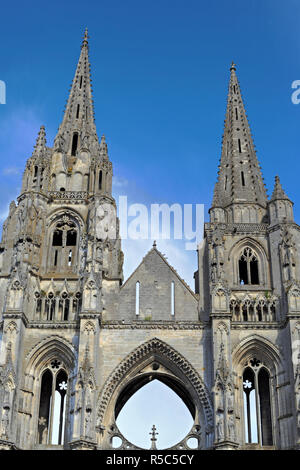 Abbey of St. Jean des Vignes, Soissons, Aisne department, Picardy, France Stock Photo