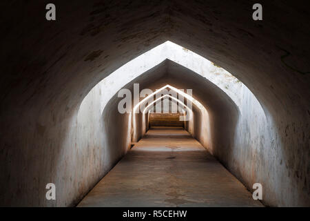 Indonesia, Java, Yogyakarta, underground tunnel part of the  Taman Sari - Water Castle complex Stock Photo