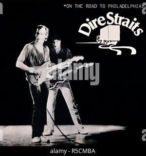 Dire Straits - original vinyl album cover - On The Road To Philadelphia -  1979 Stock Photo - Alamy