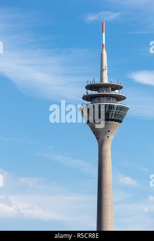 Dusseldorf, Germany.  Rheinturm (Rhine Tower). Stock Photo