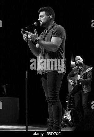 Sydney, NSW, Australia. 22nd Sep, 2018. The Voice Australia 2016 winner Alfie Arcuri seen performing at the Revesby Workers Club in Sydney Credit: Belinda Vel/SOPA Images/ZUMA Wire/Alamy Live News Stock Photo