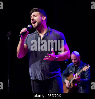 Sydney, NSW, Australia. 22nd Sep, 2018. The Voice Australia 2016 winner Alfie Arcuri seen performing at the Revesby Workers Club in Sydney Credit: Belinda Vel/SOPA Images/ZUMA Wire/Alamy Live News Stock Photo