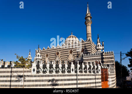 Jordan, Amman, Abu Darwish Mosque, built 1961 Stock Photo