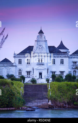 Tridant Castle, Port Antonio, Portland, Jamaica Stock Photo