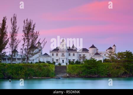 Tridant Castle, Port Antonio, Portland, Jamaica Stock Photo