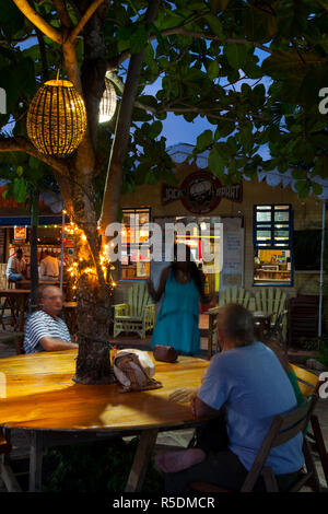 Jack Sprat Restaurant & Bar, Treasure Beach, St. Elizabeth Parish, Jamaica, Caribbean Stock Photo