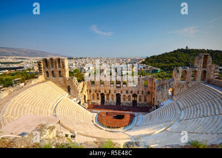Odeion of Herod Atticus, Acropolis, Athens, Greece Stock Photo