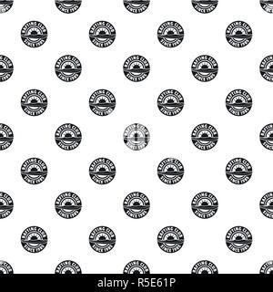 Rafting club pattern seamless vector repeat geometric for any web design Stock Vector
