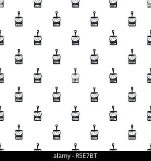 Steak pattern seamless vector repeat geometric for any web design Stock Vector