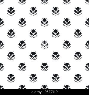 Best in town meat pattern seamless vector repeat geometric for any web design Stock Vector