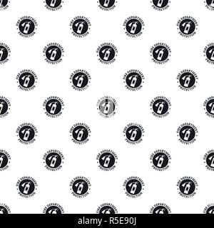 Fire department protection pattern seamless vector repeat geometric for any web design Stock Vector