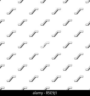 Glass escalator pattern seamless vector repeat geometric for any web design Stock Vector